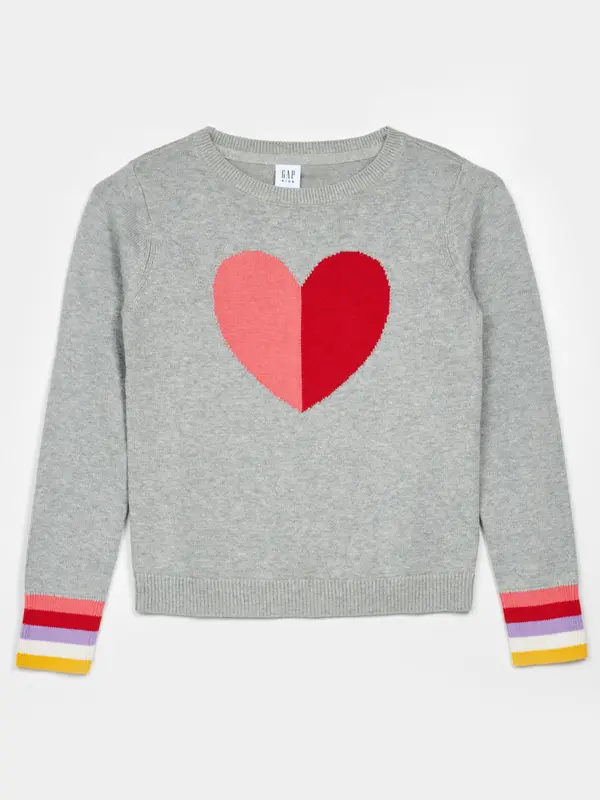 GAP GAP Children's Heart Sweater - Girls