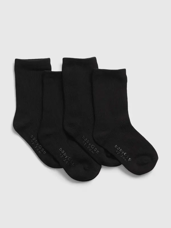 GAP GAP Children's High Socks, 4 Pairs - Boys