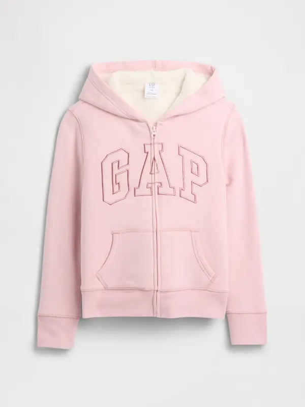GAP GAP Children's Insulated Sweatshirt Sherpa - Girls