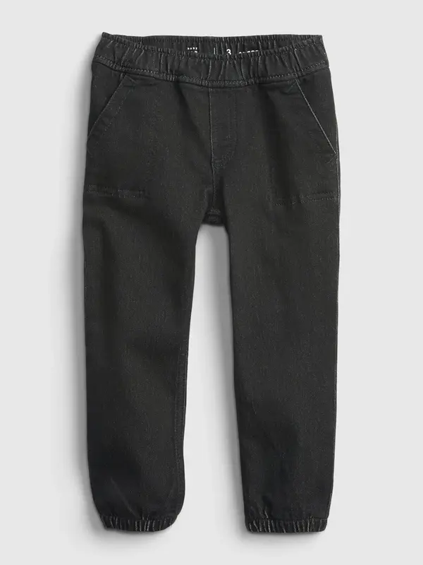 GAP GAP Children's Jeans Black Denim Joggers - Boys