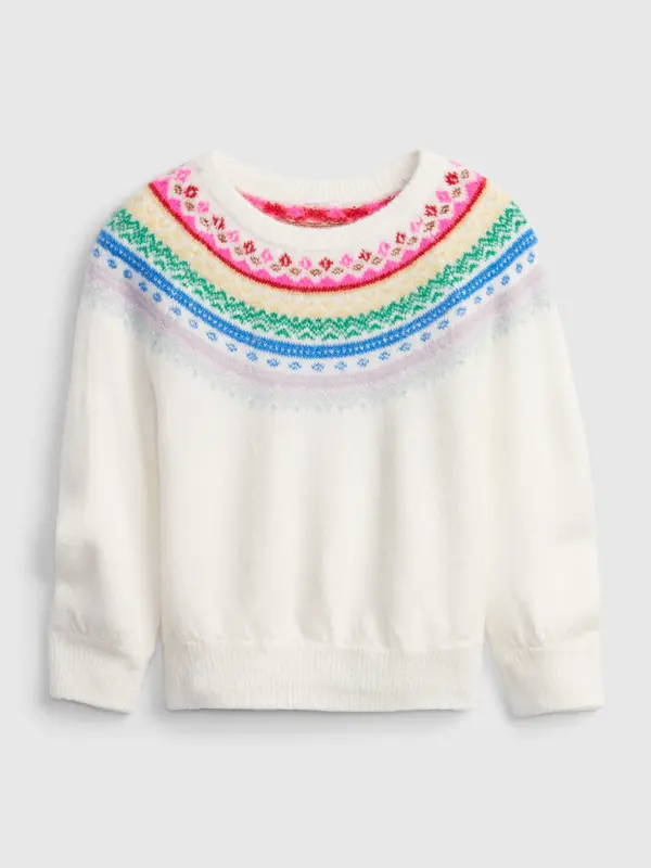 GAP GAP Children's Knitted Sweater with Pattern - Girls