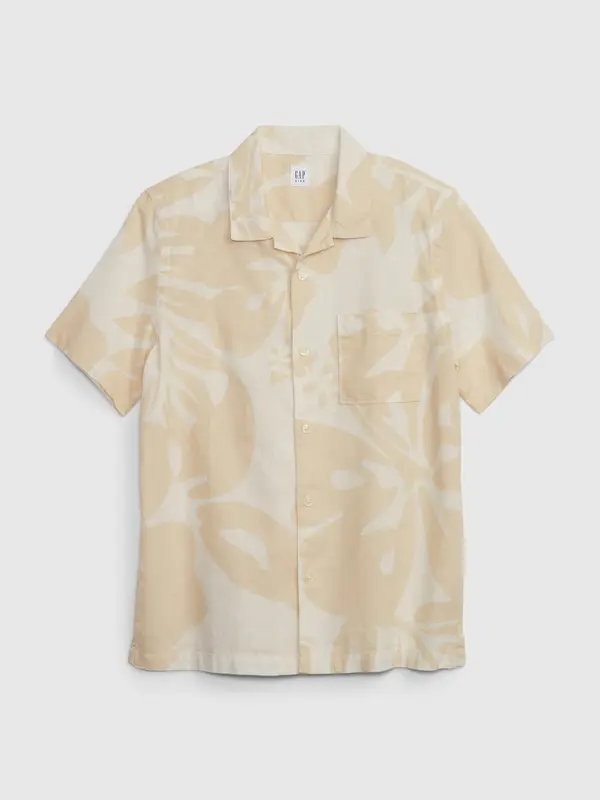 GAP GAP Children's Linen Oxford Shirt - Boys