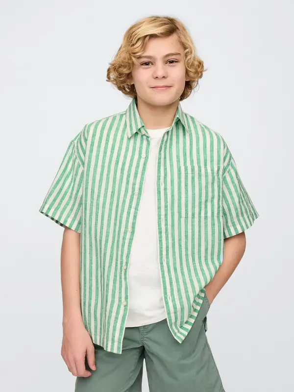 GAP GAP Children's Linen Shirt - Boys