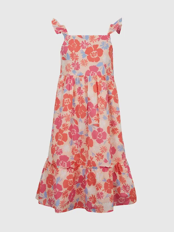 GAP GAP Children's Midi Dress with Flowers - Girls