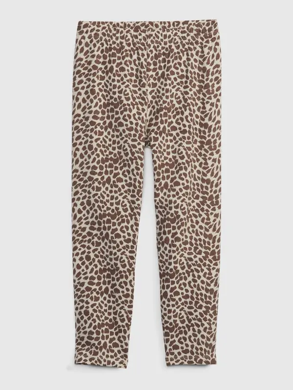 GAP GAP Children's Organic Capri Leopard Leggings - Girls