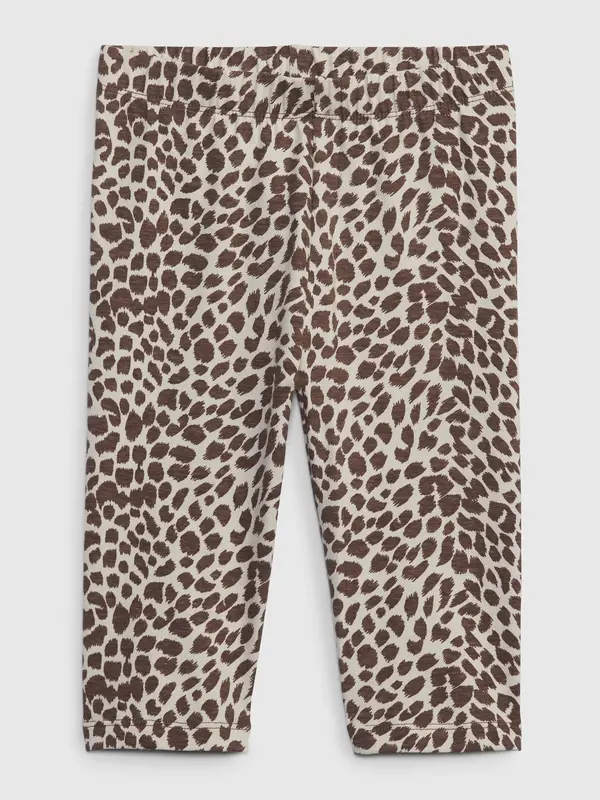 GAP GAP Children's Organic Capri Leopard Leggings - Girls
