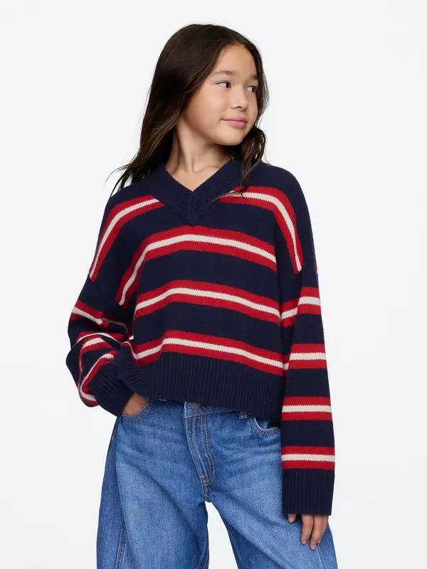 GAP GAP Children's oversize sweater CashSoft - Girls