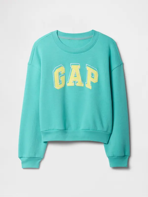 GAP GAP Children's oversize sweatshirt with logo - Girls