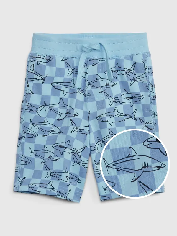 GAP GAP Children's Patterned Organic Shorts - Boys