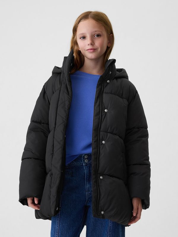 GAP GAP Children's quilted waterproof jacket - Girls