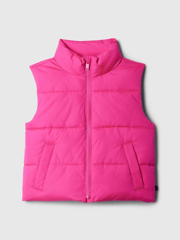 GAP GAP Children's quilted waterproof vest - Girls