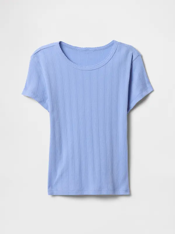 GAP GAP Children's ribbed T-shirt - Girls