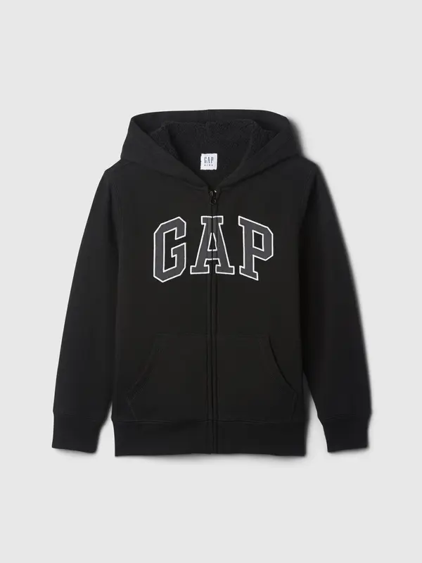 GAP GAP Children's sherpa sweatshirt with logo - Boys