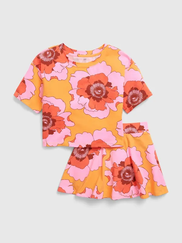 GAP GAP Children's Short Skirt & T-Shirt - Girls