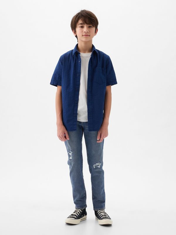 GAP GAP Children's slim jeans Rip & Repair - Boys