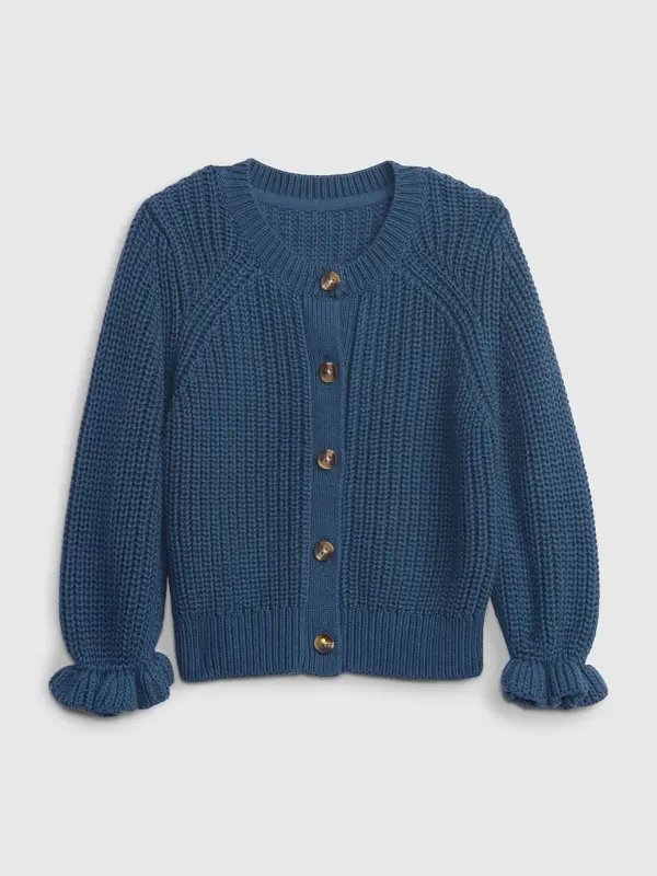 GAP GAP Children's Solid Color Cardigan - Girls