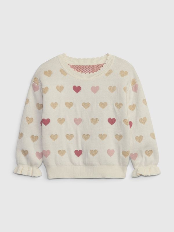 GAP GAP Children's sweater heart pattern - Girls