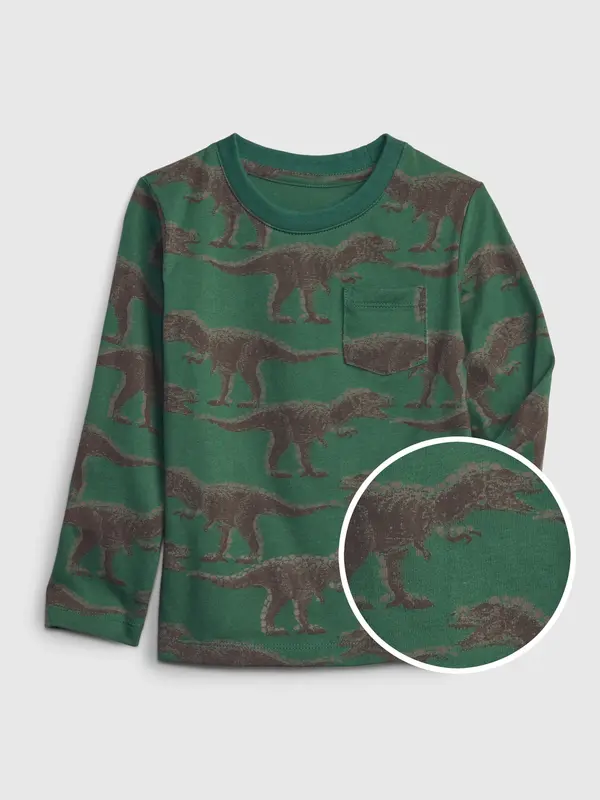 GAP GAP Children's T-shirt dino organic - Boys