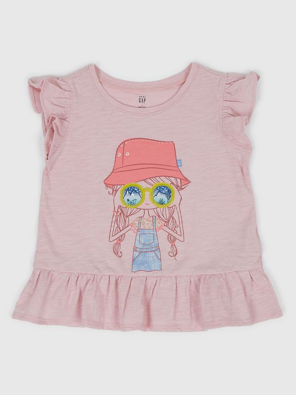 GAP GAP Children's T-shirt with print - Girls