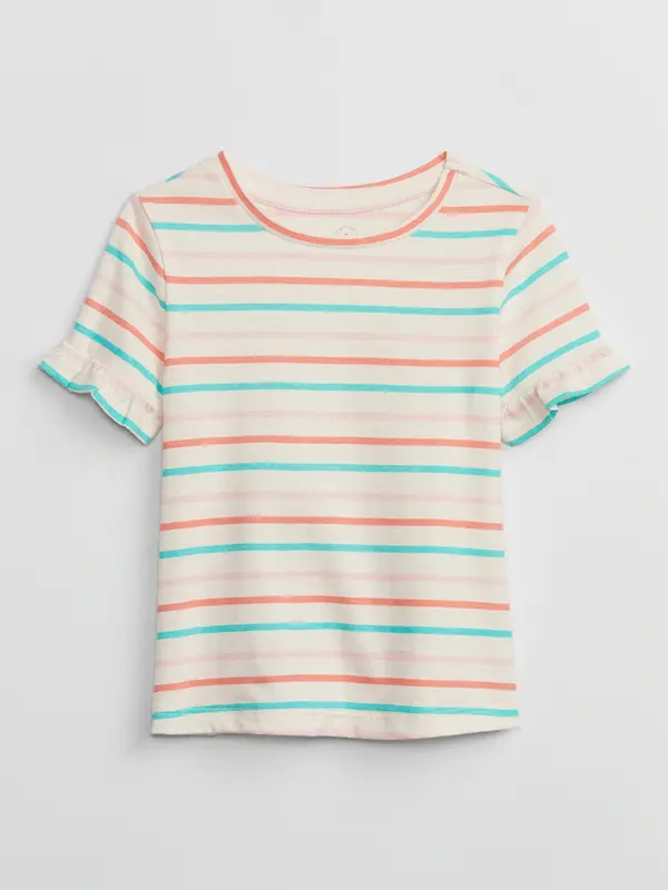 GAP GAP Children's T-shirt with ruffles - Girls