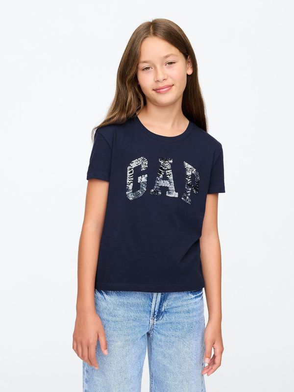 GAP GAP Children's T-shirt with sequin logo - Girls