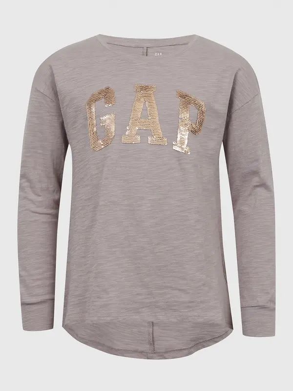 GAP GAP Children's T-shirt with sequin logo - Girls