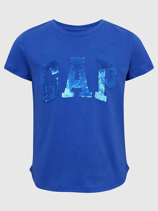 GAP GAP Children's T-shirt with sequin logo - Girls