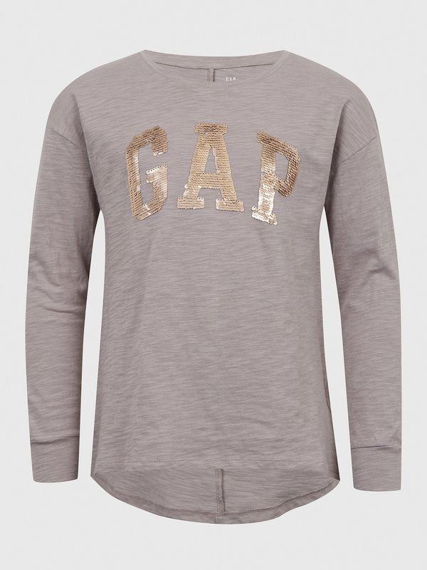 GAP GAP Children's T-shirt with sequined logo - Girls