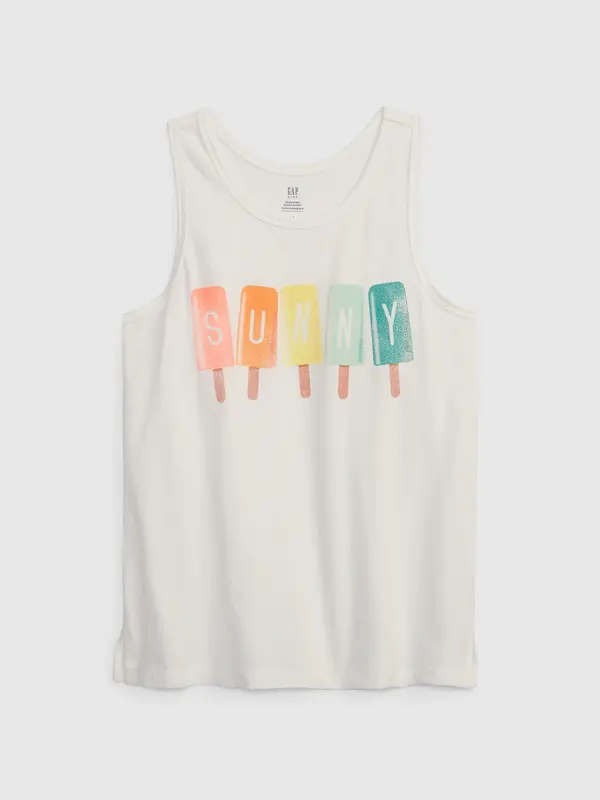 GAP GAP Children's Tank Top Organic Sunny - Girls