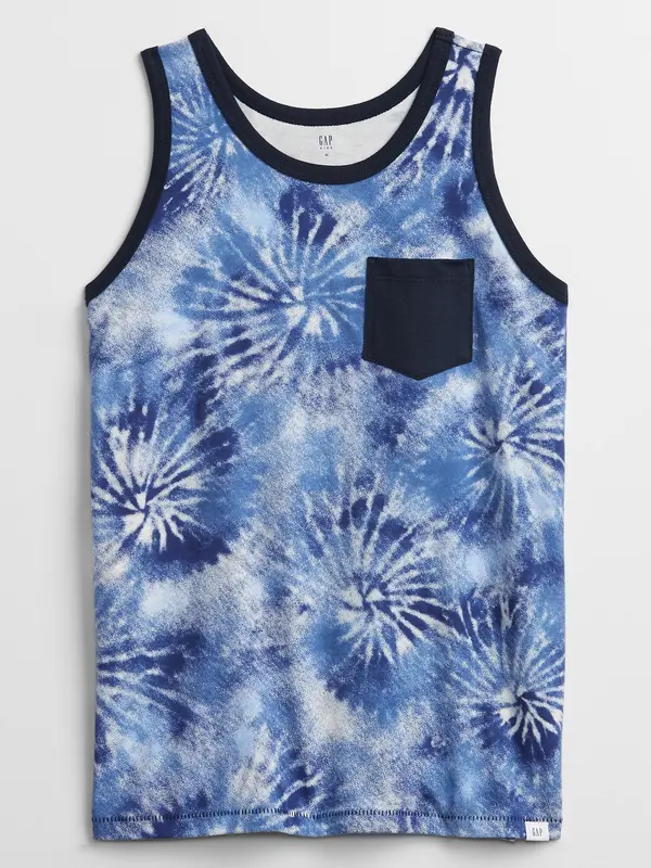 GAP GAP Children's Tank Top Tie-Dye Tank Top - Boys