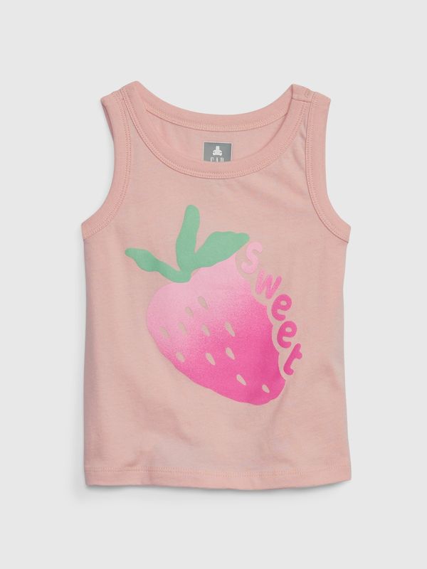 GAP GAP Children's tank top with print - Girls