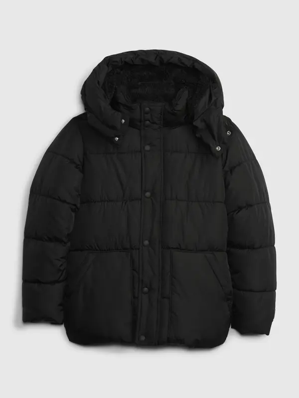 GAP GAP Children's Winter Jacket with Fur - Boys