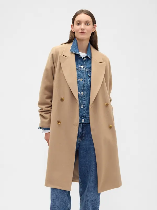 GAP GAP Coat with Wool - Women's