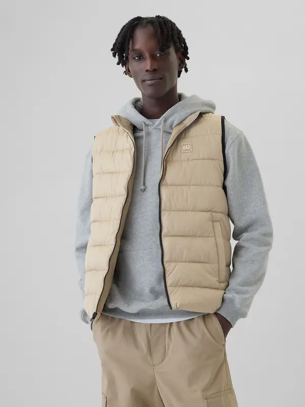 GAP GAP ColdControl Quilted Waterproof Vest - Mens