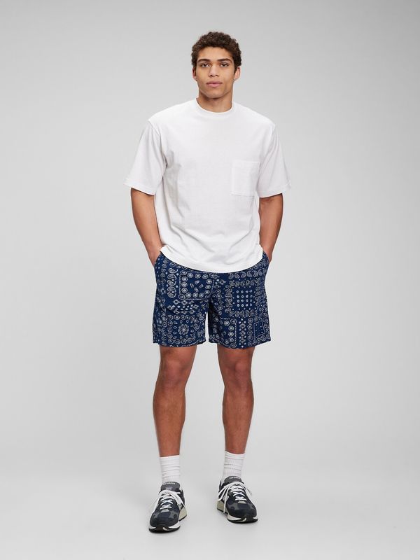 GAP GAP Cotton Blueprint Shorts - Men