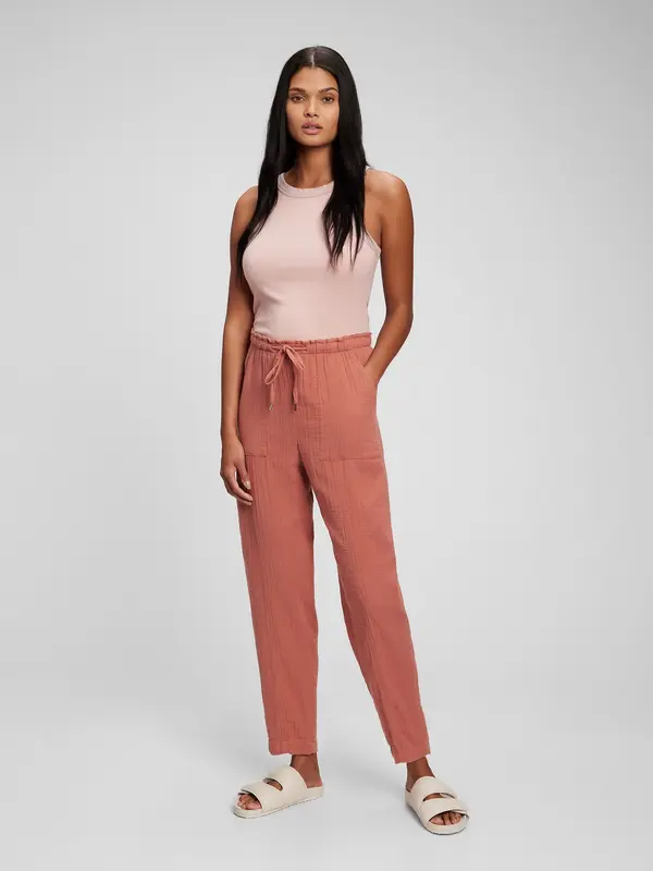 GAP GAP Cotton High Rise Trousers - Ladies