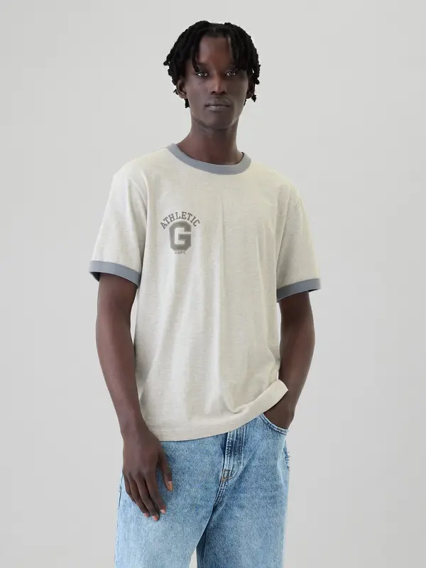 GAP GAP Cotton T-Shirt Athletic - Mens