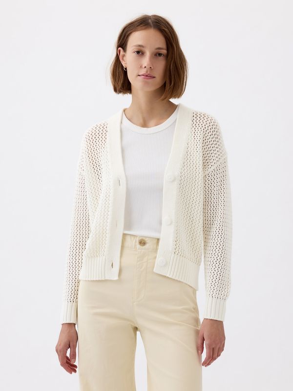 GAP GAP Crochet Cardigan - Women