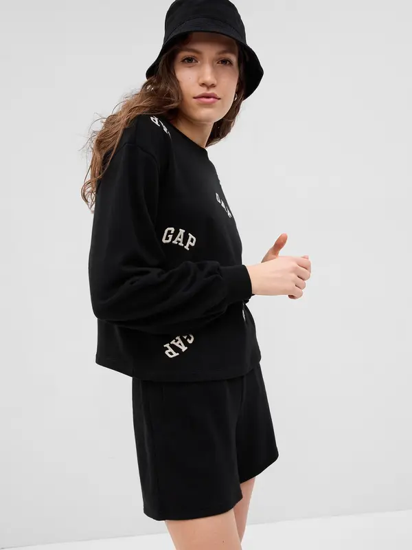 GAP GAP Crop Sweatshirt with Logo - Ladies