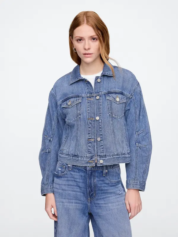 GAP GAP Denim Jacket SuperSoft - Women's