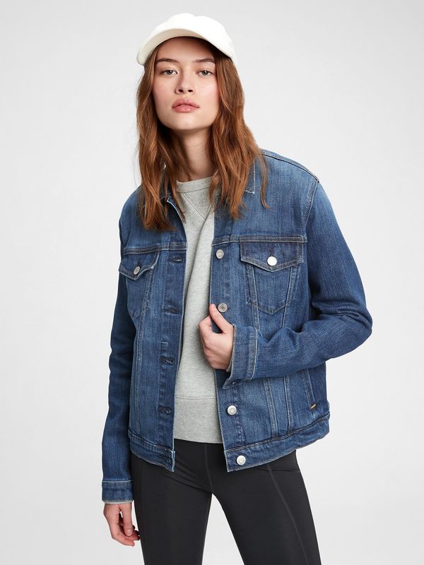 GAP GAP Denim jakna Ikona jakna St - Ženske