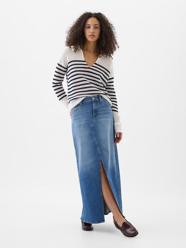 GAP GAP Denim maxi skirt - Women