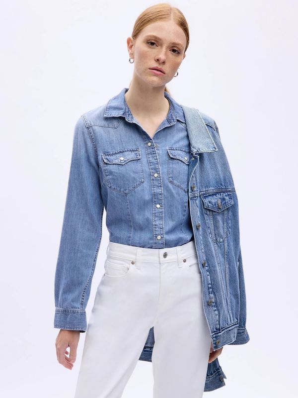 GAP GAP Denim Shirt Western - Women