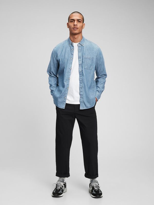 GAP GAP Denim Shirt with Pocket - Men