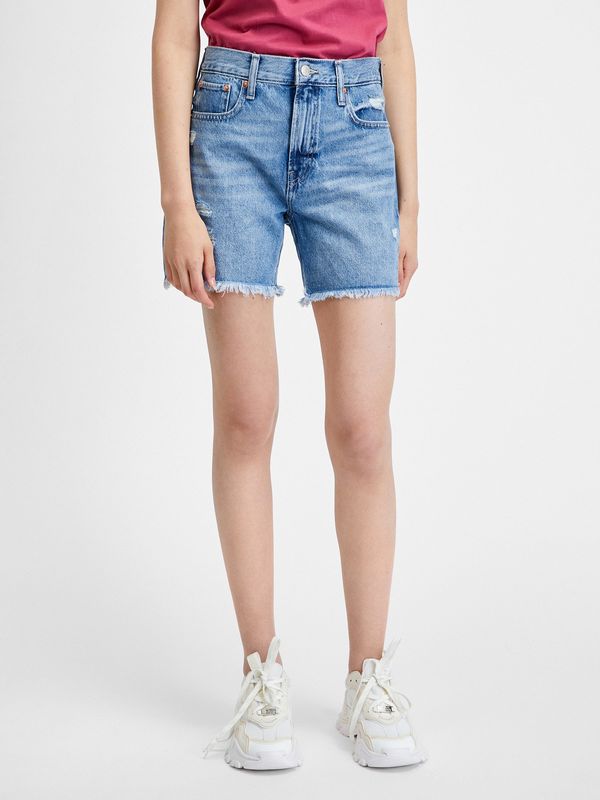 GAP GAP Denim Shorts High Rise Loose - Women