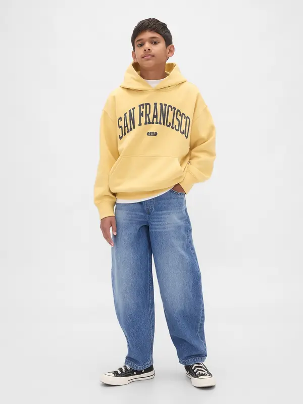 GAP GAP fantovske kavbojke Easy Baggy Taper