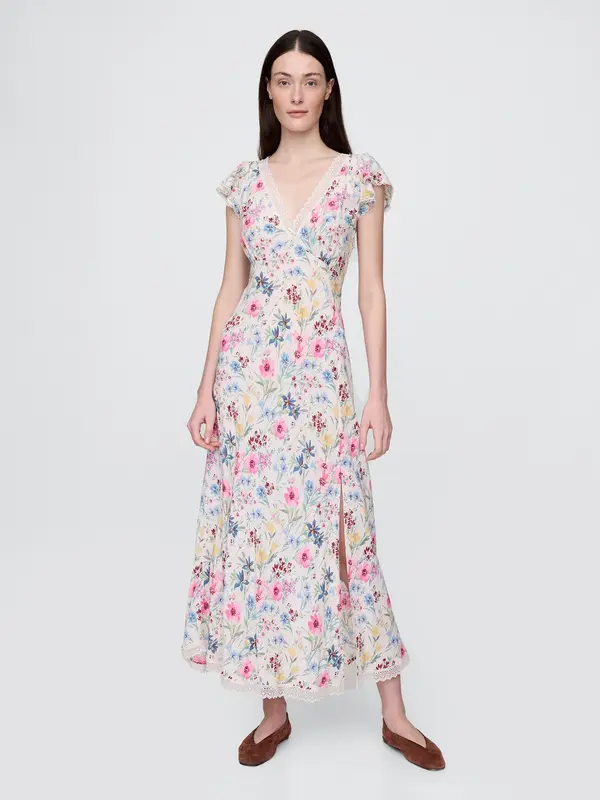 GAP GAP Floral maxi dress - Women's