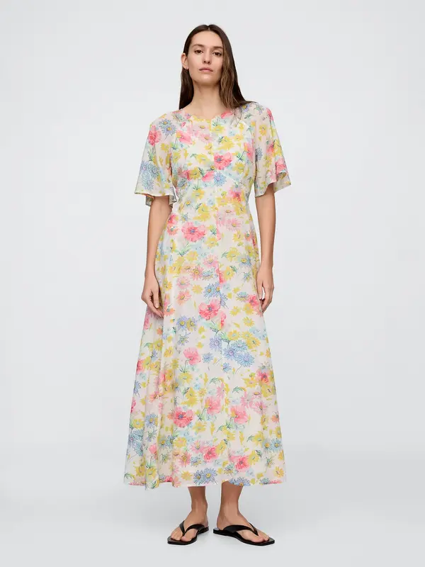 GAP GAP Floral maxi dress - Women's
