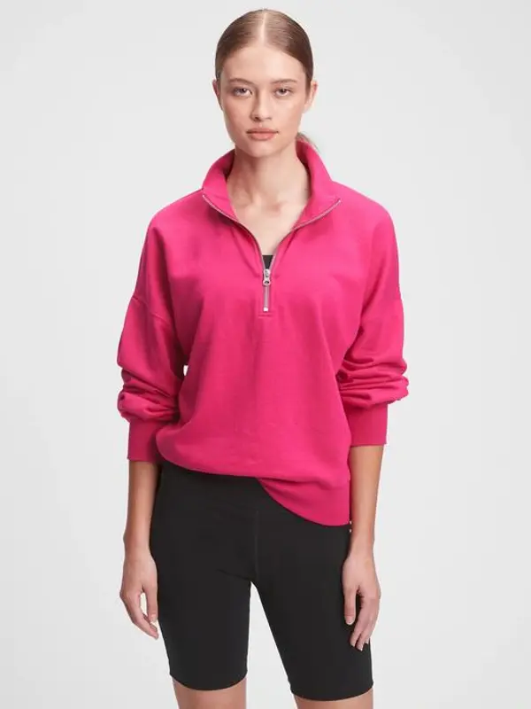 GAP GAP Half Zip Sweatshirt - Ladies