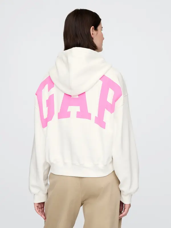 GAP GAP Hoodie Logo Cropped - Women's